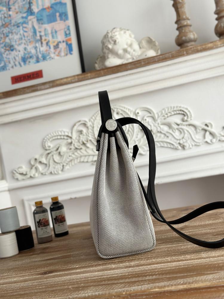 Hermes Herbag Zip 31 (Printed & Patterned Canvas Edition)