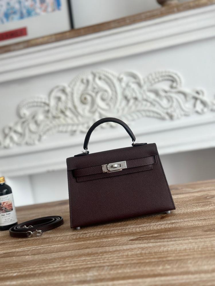 Hermes Mini Kelly II 19 Epsom/Chevre Bag