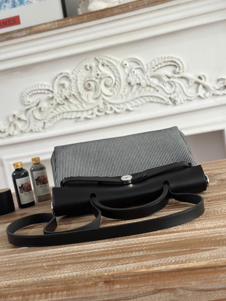 Hermes Herbag Zip 31 (Printed & Patterned Canvas Edition)