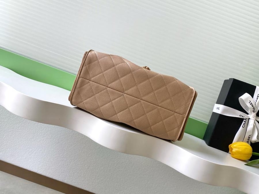 Chanel AS5293 Quilted Hobo Drawstring Bag