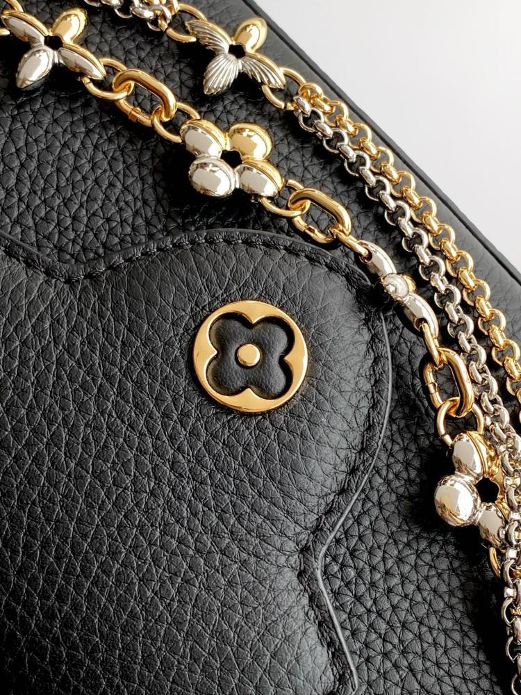 LV Capucines Mini Bag with Chain Detail