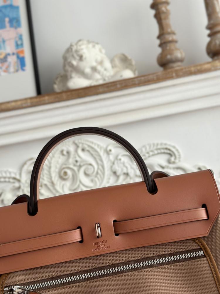 Hermes Herbag Zip 31 (Printed & Patterned Canvas Edition)