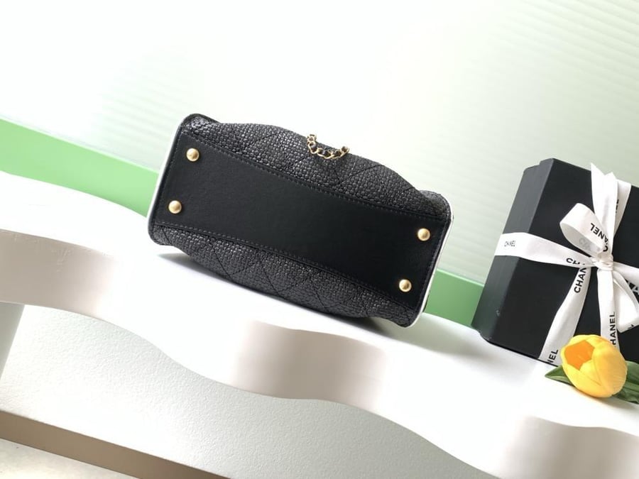 Chanel AS5631 Quilted Hobo Drawstring Bag