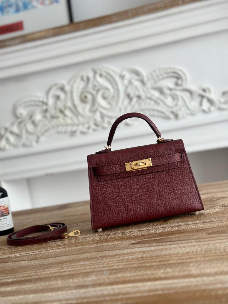 Hermes Mini Kelly II 19 Epsom/Chevre Bag