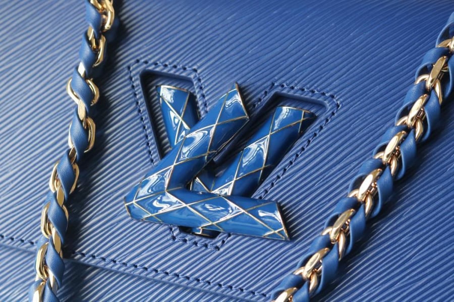 LV Twist Braided Chain 23cm
