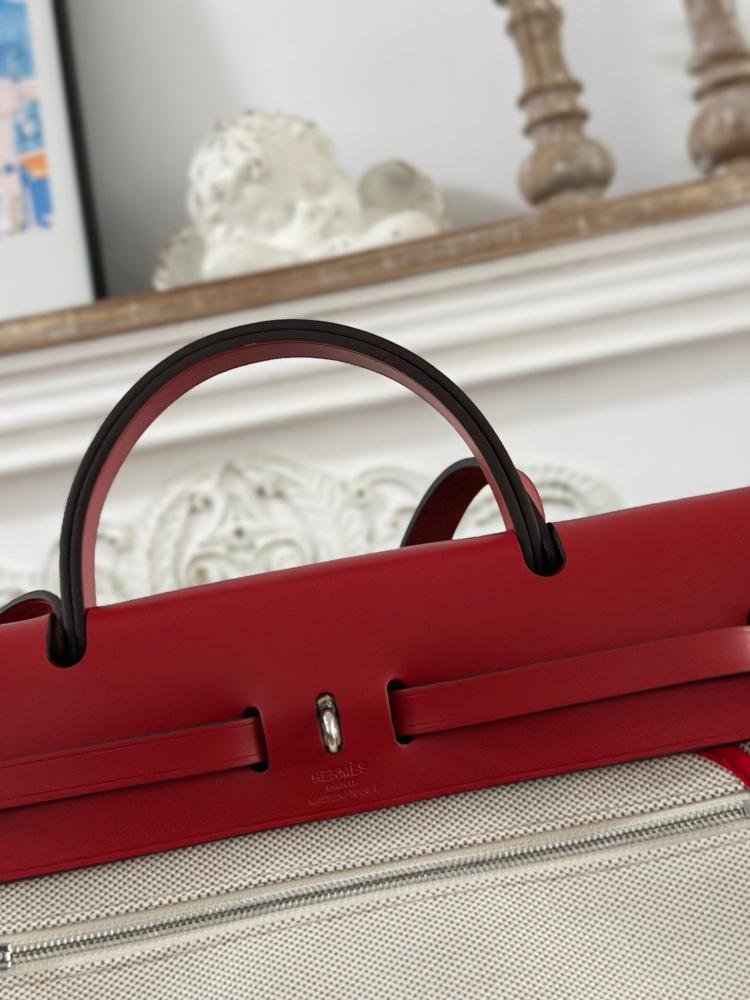 Hermes Herbag Zip 31 (Printed & Patterned Canvas Edition)