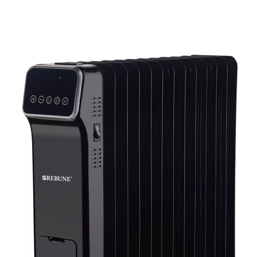 ريبون، دفاية زيت 13 ريشة 2500 واط، شاشة رقمية جهاز تحكم عن بُعد RE-7-086