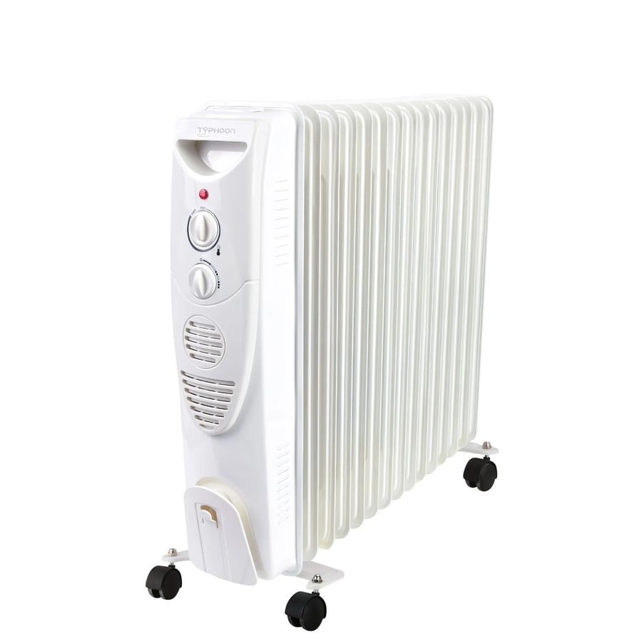 تايفون دفاية كهربائية زيت 15 ريشة ﻣﻊ ﺗﺎﯾﻤﺮ TY-10-019-15F 2500W