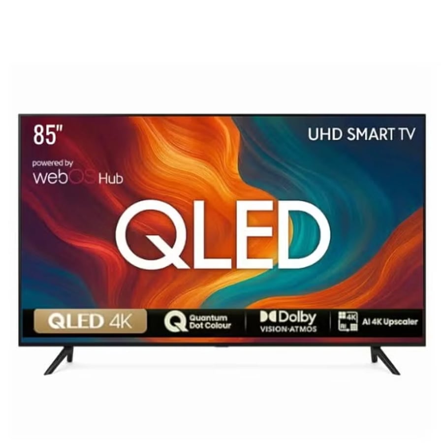 سرين شاشة 85 بوصة فوركيه سمارت ويب اوس 2 ريموت SRET-85S4KW2