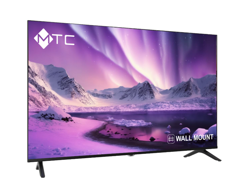 ام تى سى شاشة 85 بوصة 4k سمارت ويب اوس MT85UH435BWOS