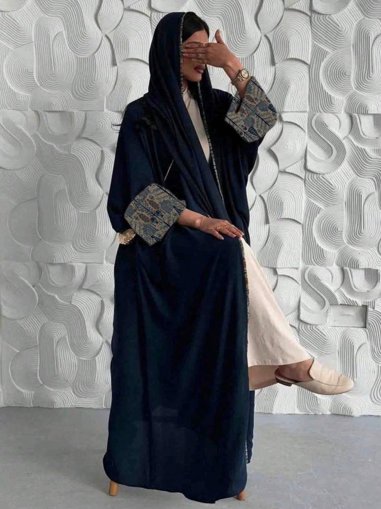 كارديجان طويل + وشاح