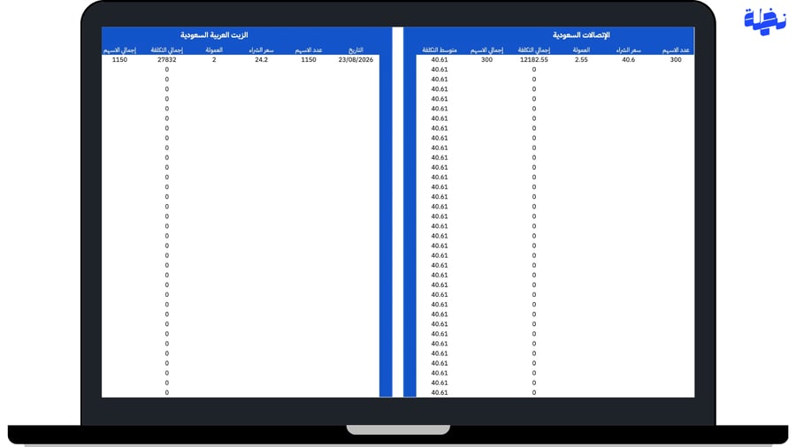 متابعة المحفظة الإستثمارية