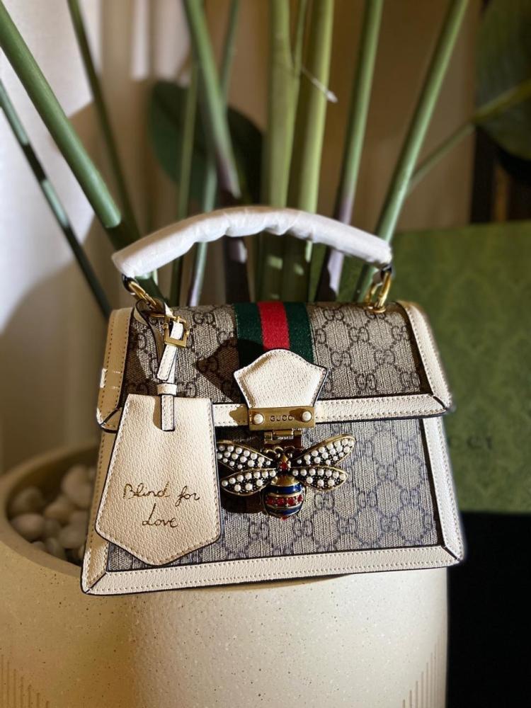شنطة قوتشي Gucci   - أبيض White .