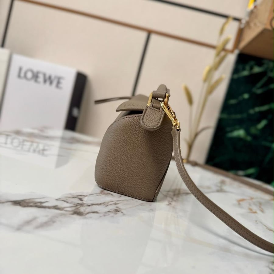 Mini Puzzle Bag in Soft Grained Calfskin