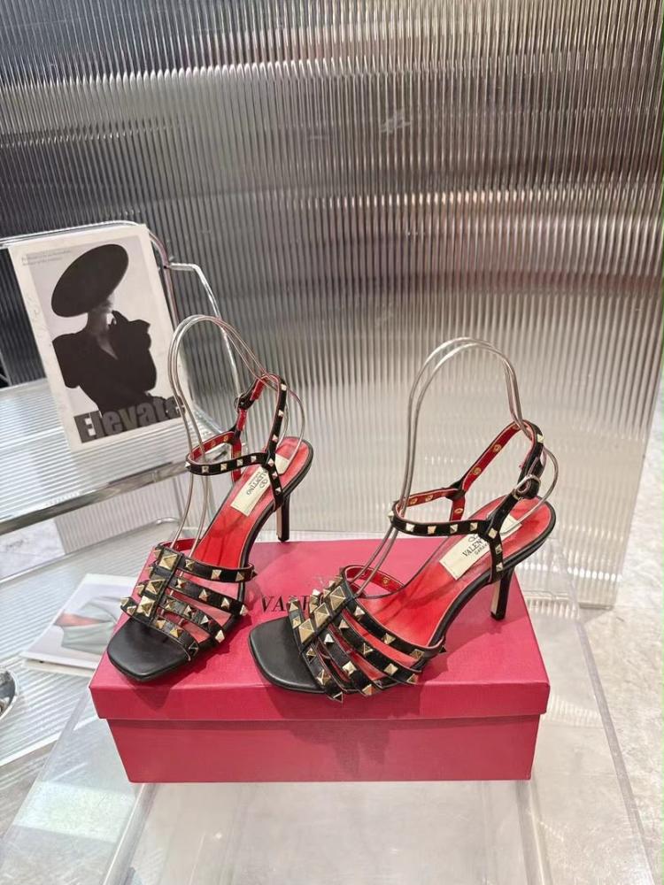 Rockstud Kidskin Sandal 100mm