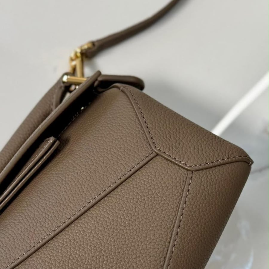 Mini Puzzle Bag in Soft Grained Calfskin