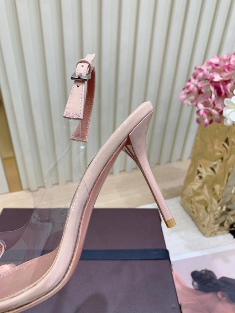 LE CŒUR SLINGBACKS IN PATENT LEATHER, 9cm