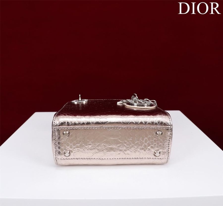 Mini Lady Dior Bag - Python