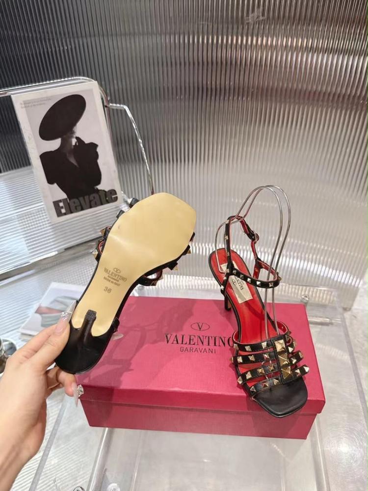 Rockstud Kidskin Sandal 100mm