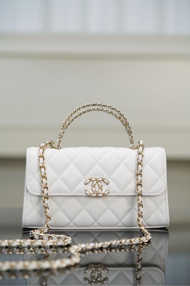 CHANEL 23P TOP HANDLE MINI FLAP BAG