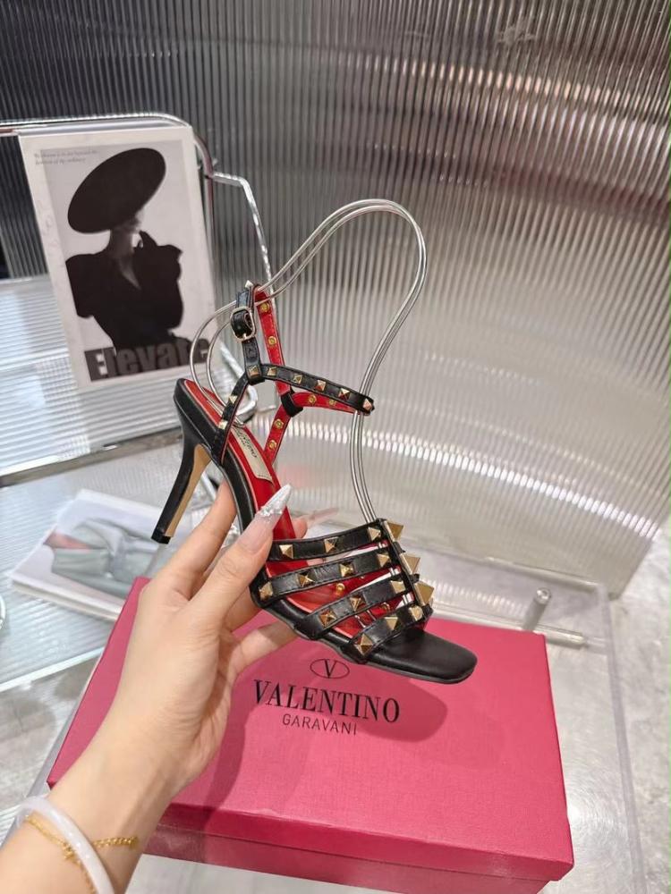 Rockstud Kidskin Sandal 100mm