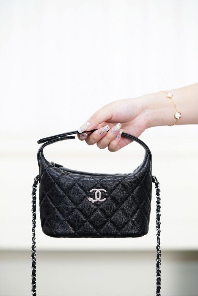 Chanel Hobo Clutch with Chain