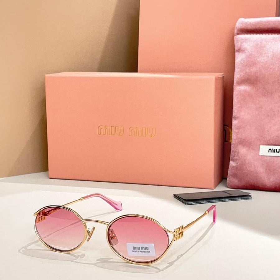 Miu Miu MU 52YS Women's Oval Sunglasses