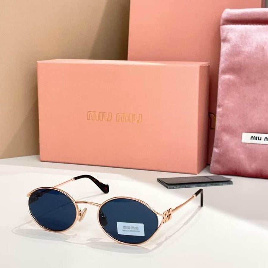 Miu Miu MU 52YS Women's Oval Sunglasses