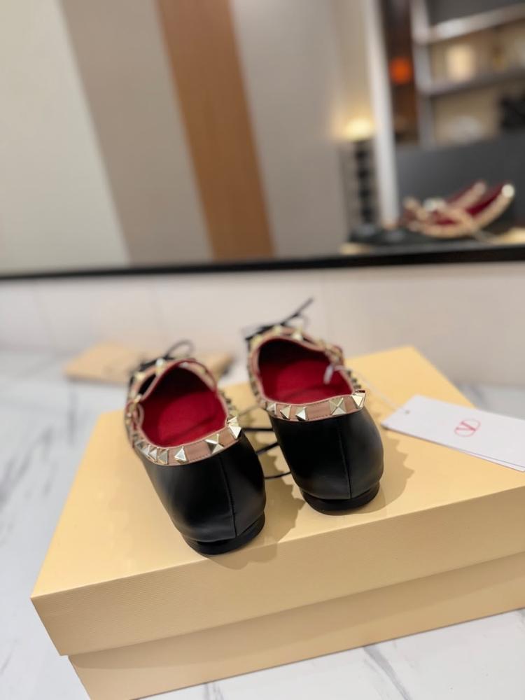 Mary-Jane Rockstud Nappa Ballerina 05 Mm