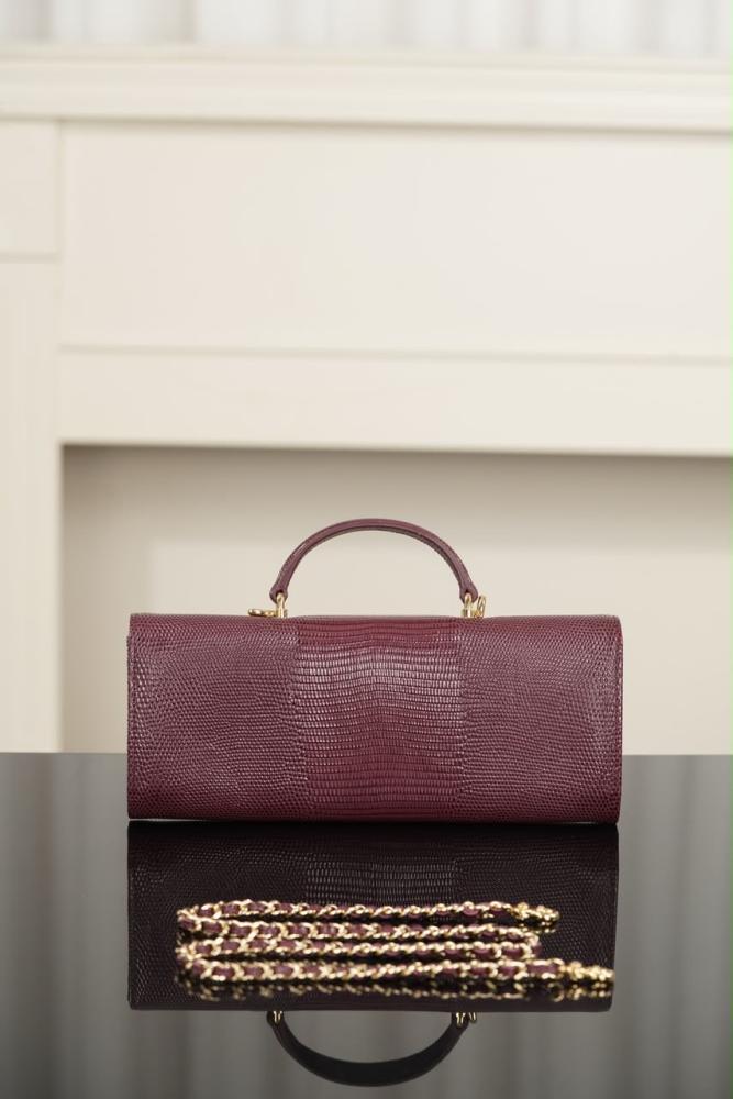 Chanel Long Top Handle Clutch with Chain