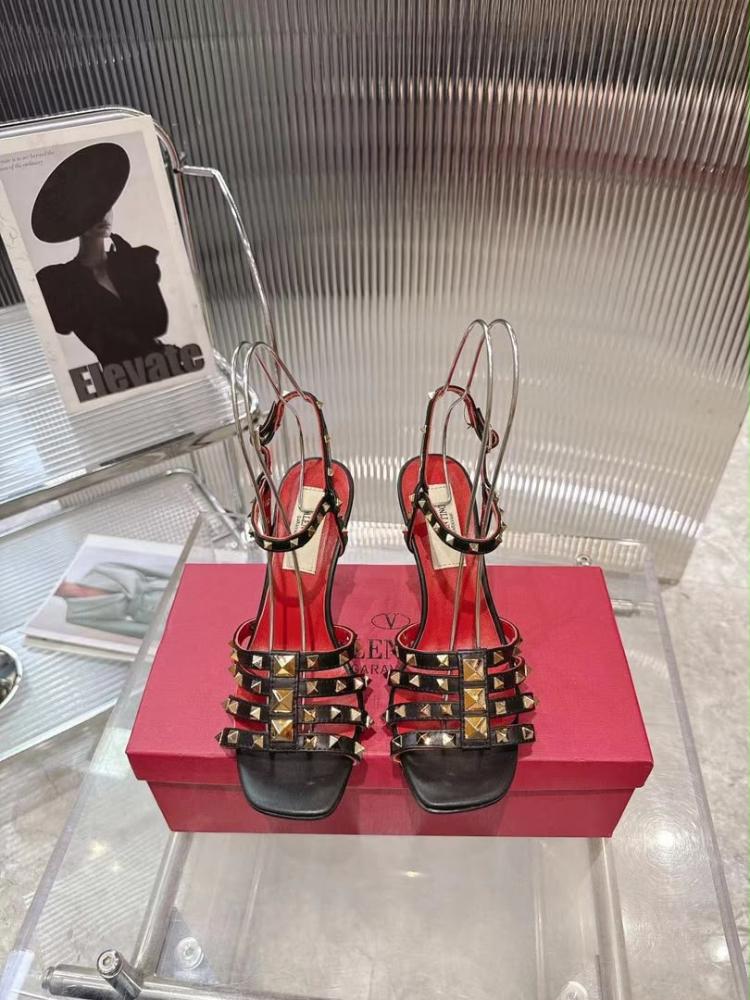 Rockstud Kidskin Sandal 100mm