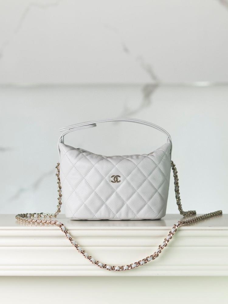 Chanel Hobo Clutch with Chain