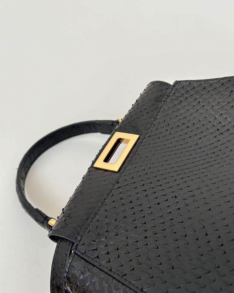 Fendi Peekaboo ISeeU Petite Bag, Python