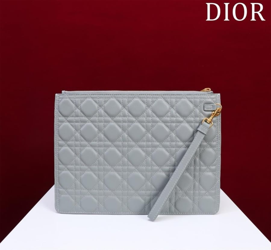 Large Dior Caro Daily Pouch