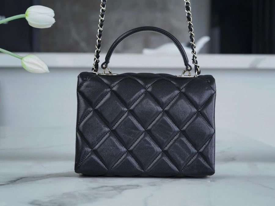 Small Flap Bag with Top Handle