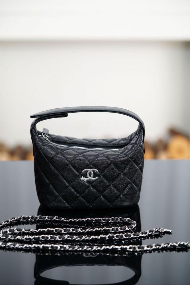 Chanel Hobo Clutch with Chain