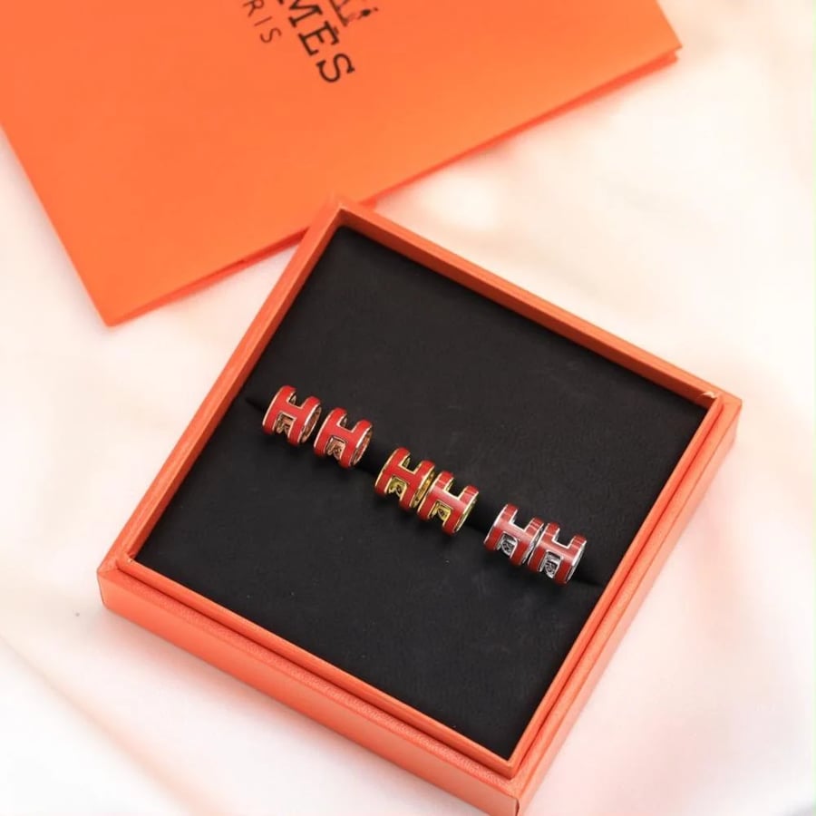Mini Pop H earrings