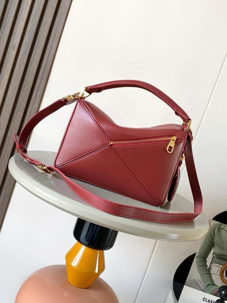 Small Featherlight Puzzle bag in nappa lambskin