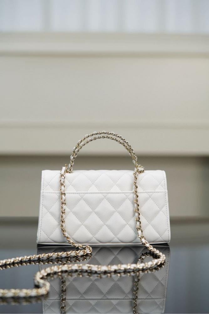 CHANEL 23P TOP HANDLE MINI FLAP BAG