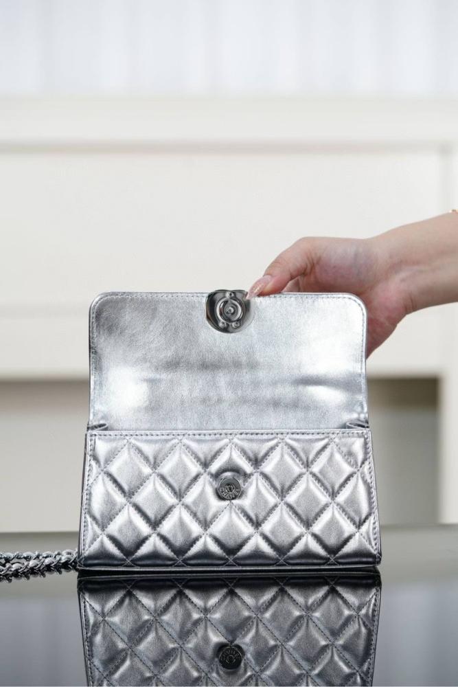 CHANEL 23P TOP HANDLE MINI FLAP BAG
