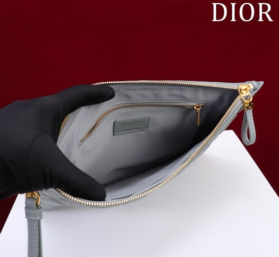 Large Dior Caro Daily Pouch