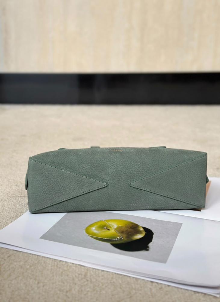 ALAÏA LE TECKEL SMALL BAG IN NUBUCK