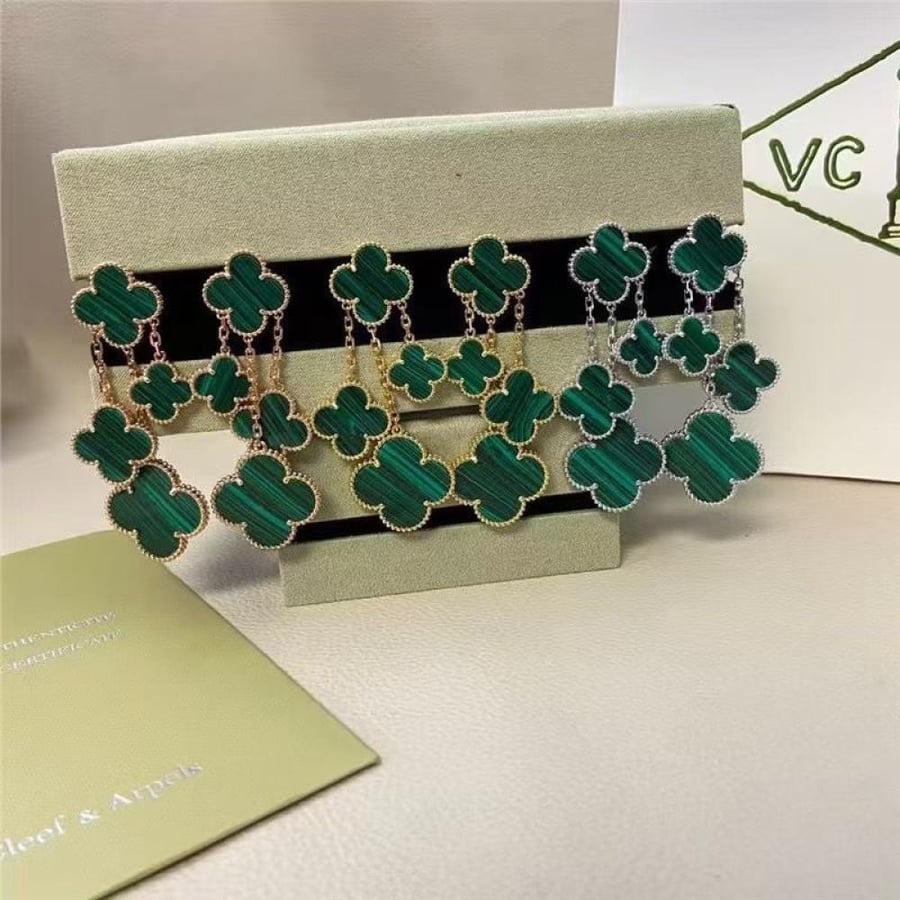 Magic Alhambra earrings, 4 motifs