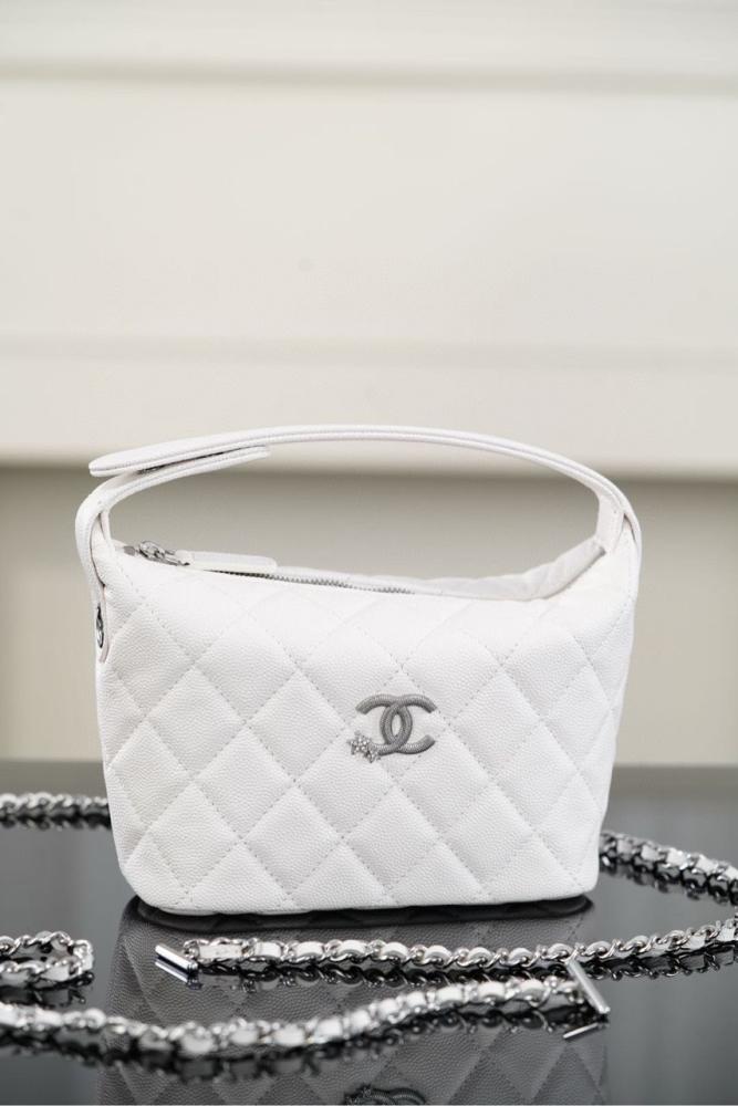 Chanel Hobo Clutch with Chain