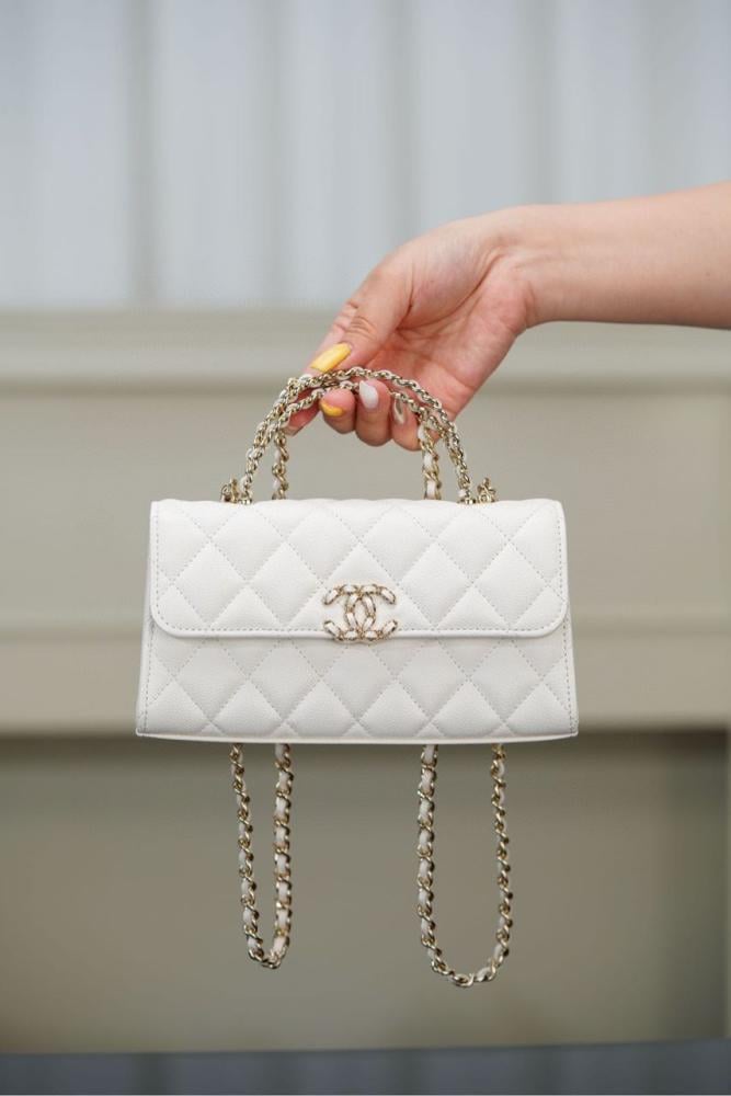CHANEL 23P TOP HANDLE MINI FLAP BAG