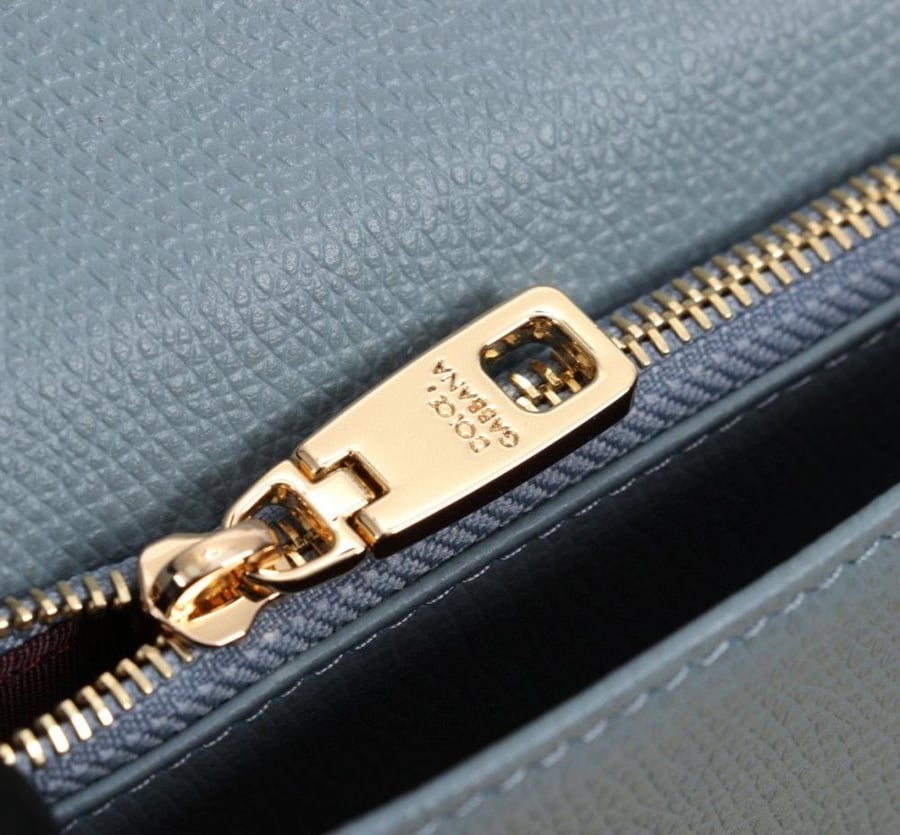 Dauphine-print calfskin mini bag