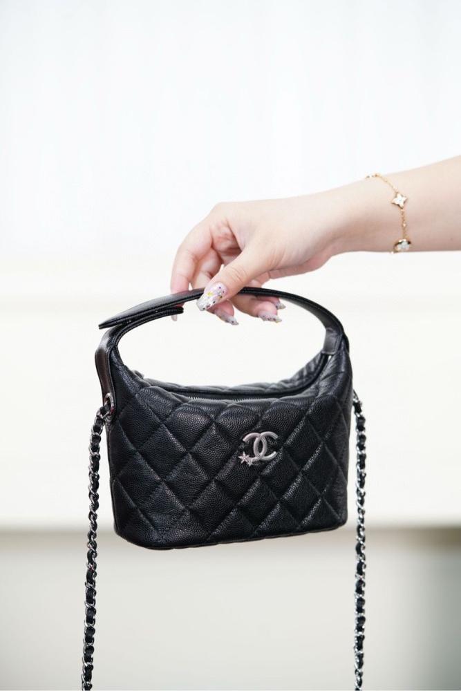 Chanel Hobo Clutch with Chain