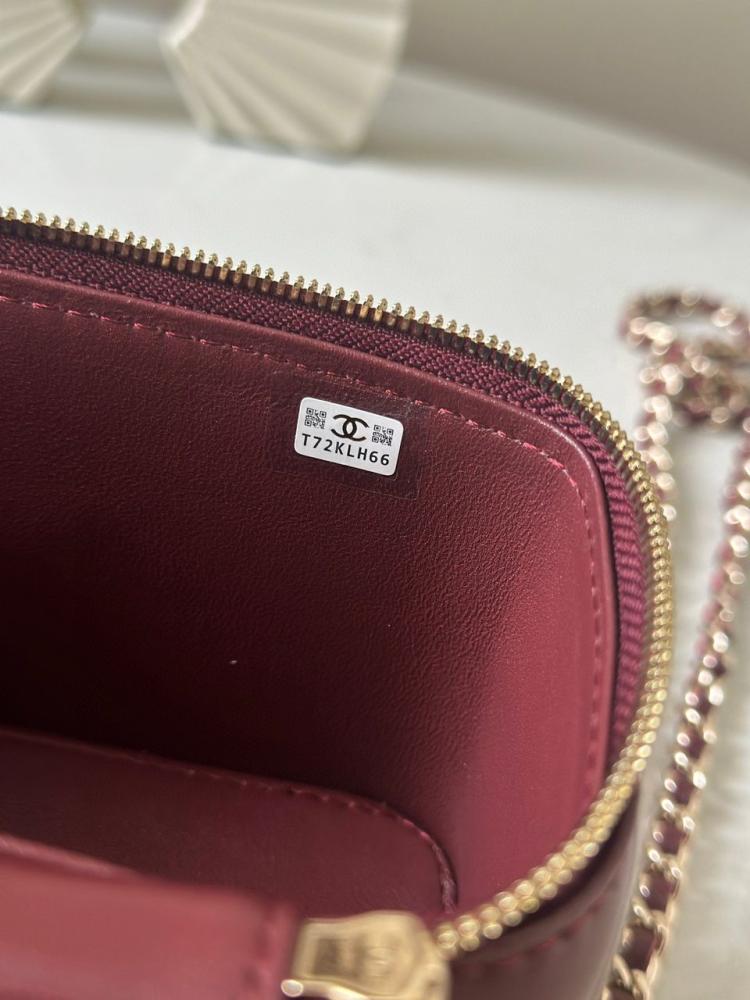 Small Top Handle Vanity Mirror Case
