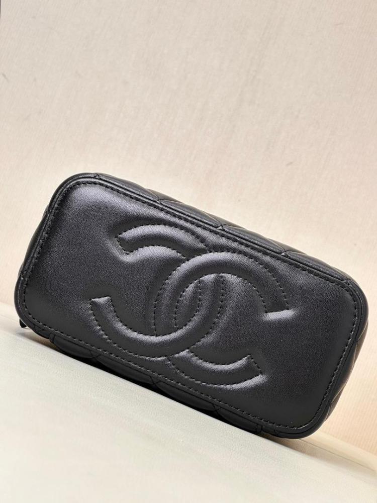 Small Top Handle Vanity Mirror Case