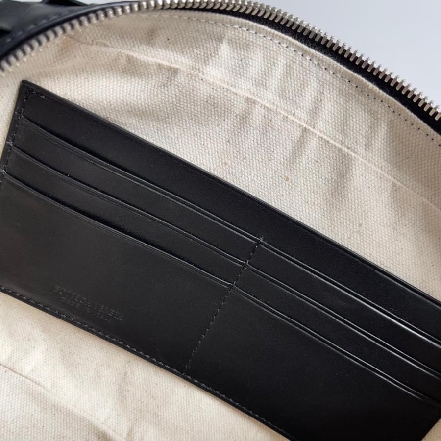 Intrecciato Pouch With Wristlet